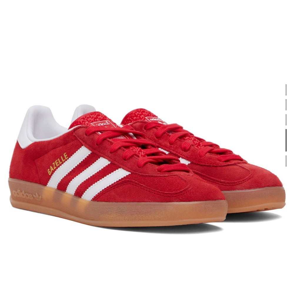 RED GAZELLE INDOOR SHOES
